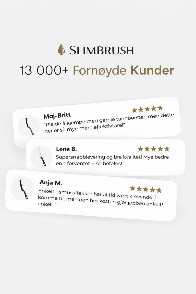 SlimBrush - Detaljbørste for grundig rengjøring