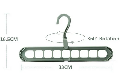 Smart sammenleggbar kleshenger